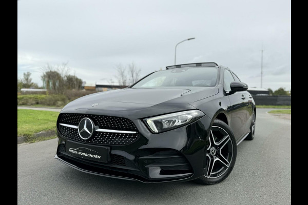 Mercedes-Benz A-Klasse 250 e AMG A250e Limousine Panoramadak|Burmester®|Keyless|Sfeerverlichting|AppleCarplay|DAB+|Night pakket|Head-Up