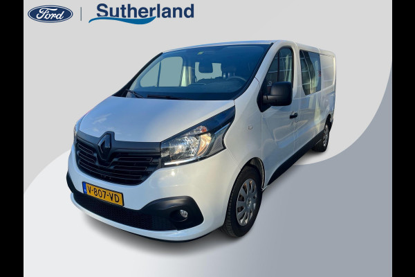 Renault Trafic 1.6 dCi T29 L2H1 DC Luxe | 145pk | Dubbele Cabine | Trekhaak | Cruise Control | Navigatie |