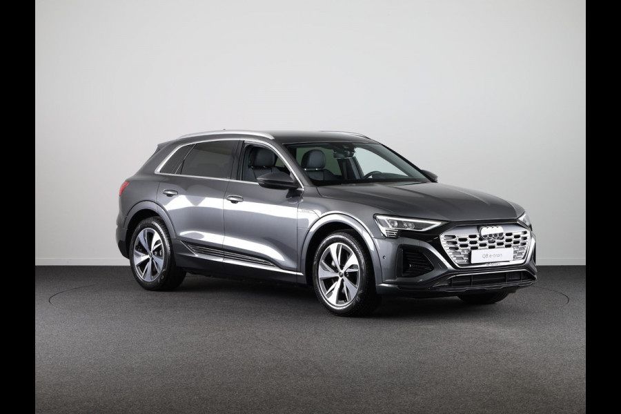 Audi Q8 e-tron S Edition 50 250kw/340pk 95Kwh SUV Elektr. aandrij VAN € 78190,-. VOOR € 69990,-.