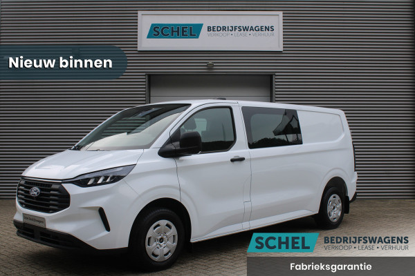 Ford Transit Custom 320 2.0 TDCI L2H1 Trend DC 136pk - Carplay - Android - Camera - Trekhaak - LED koplampen - Stoelverwarming - Draadloos laden - R