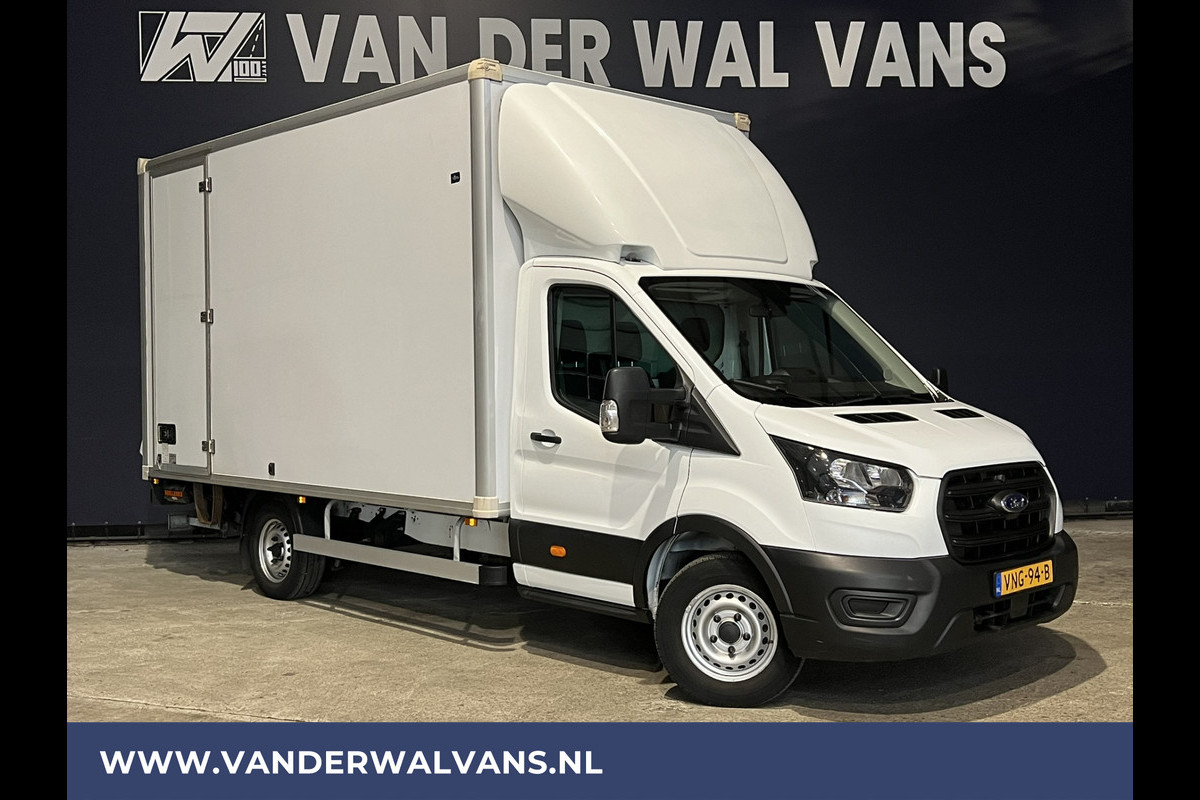 Ford Transit 2.0 TDCI 130pk Bakwagen 232cm Hoog Laadklep Zijdeur 920kg laadvermogen Euro6 Airco | LAT om LAT betimmering, bijrijdersbank