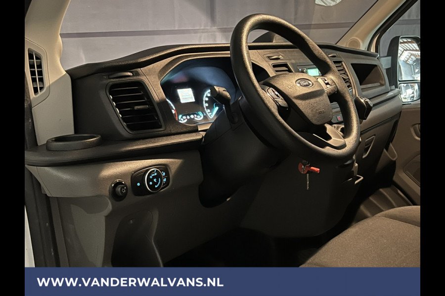 Ford Transit 2.0 TDCI 130pk Bakwagen 232cm Hoog Laadklep Zijdeur 920kg laadvermogen Euro6 Airco | LAT om LAT betimmering, bijrijdersbank