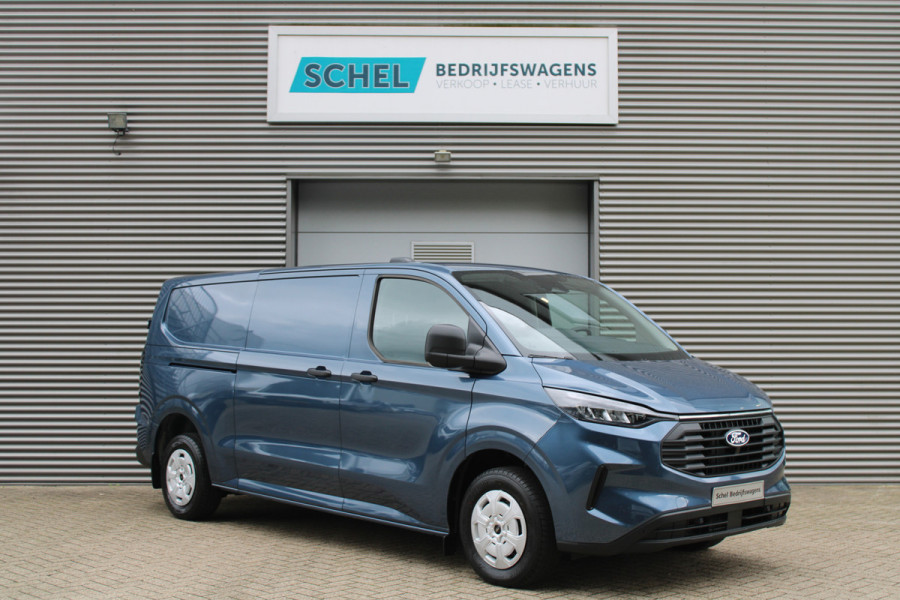 Ford Transit Custom 320 2.0 TDCI L2H1 Trend 136pk - 2x Schuifdeur - Carplay - Android - Camera - Stoelverwarming - 70l tank - Rijklaar