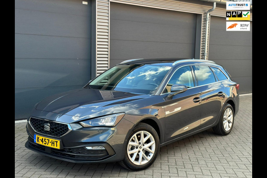 Seat Leon Sportstourer 1.5 TSI STYLE LAUNCH EDITION, 1E EIGENAAR. PANORAMADAK, VELE OPTIES, NL-AUTO NAP