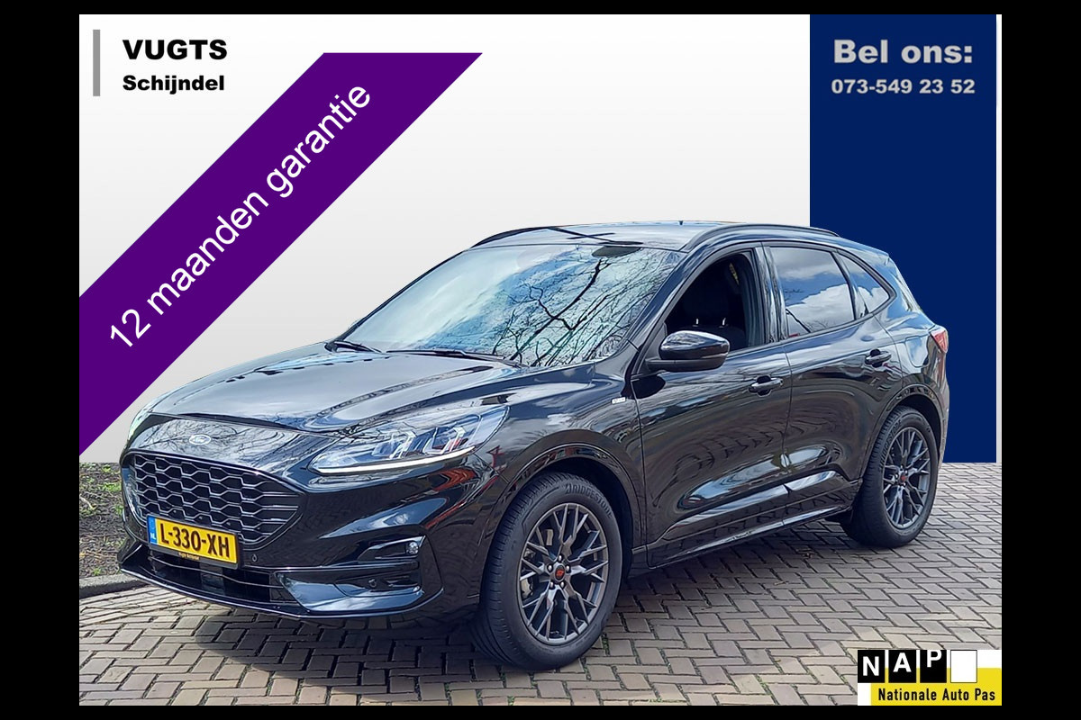 Ford Kuga 1.5 EcoBoost 150-pk ST-Line. 1800 kg geremd aanhangwagen gewicht