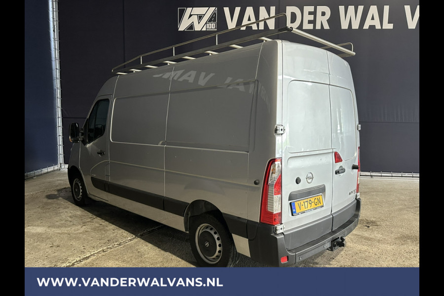 Opel Movano 2.3 CDTI 131pk **BPM VRIJ voor de Ondernemer** L2H2 Euro6 Airco | Imperiaal | Navigatie | 2500kg Trekhaak | Cruisecontrol 270gr achterdeuren, Bijrijdersbank, Bluetooth-telefoonvoorbereiding