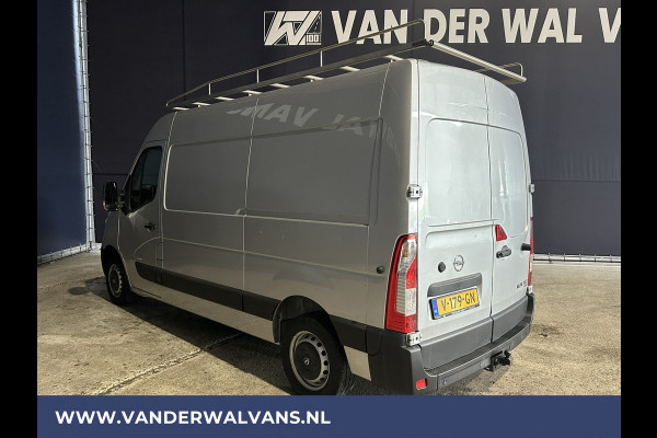 Opel Movano 2.3 CDTI 131pk **BPM VRIJ voor de Ondernemer** L2H2 Euro6 Airco | Imperiaal | Navigatie | 2500kg Trekhaak | Cruisecontrol 270gr achterdeuren, Bijrijdersbank, Bluetooth-telefoonvoorbereiding