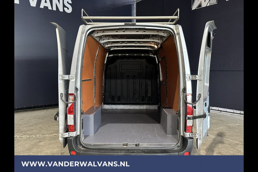 Opel Movano 2.3 CDTI 131pk **BPM VRIJ voor de Ondernemer** L2H2 Euro6 Airco | Imperiaal | Navigatie | 2500kg Trekhaak | Cruisecontrol 270gr achterdeuren, Bijrijdersbank, Bluetooth-telefoonvoorbereiding