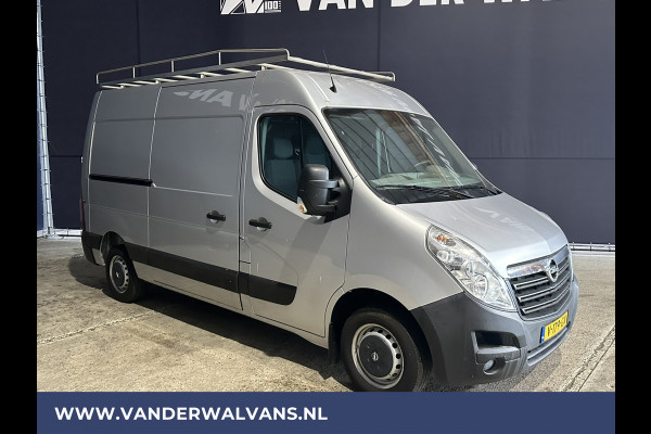 Opel Movano 2.3 CDTI 131pk **BPM VRIJ voor de Ondernemer** L2H2 Euro6 Airco | Imperiaal | Navigatie | 2500kg Trekhaak | Cruisecontrol 270gr achterdeuren, Bijrijdersbank, Bluetooth-telefoonvoorbereiding