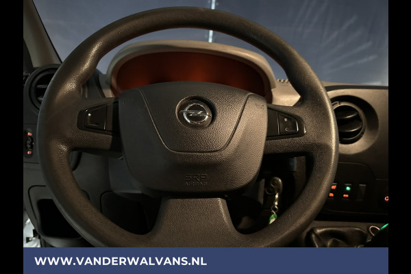 Opel Movano 2.3 CDTI 131pk **BPM VRIJ voor de Ondernemer** L2H2 Euro6 Airco | Imperiaal | Navigatie | 2500kg Trekhaak | Cruisecontrol 270gr achterdeuren, Bijrijdersbank, Bluetooth-telefoonvoorbereiding