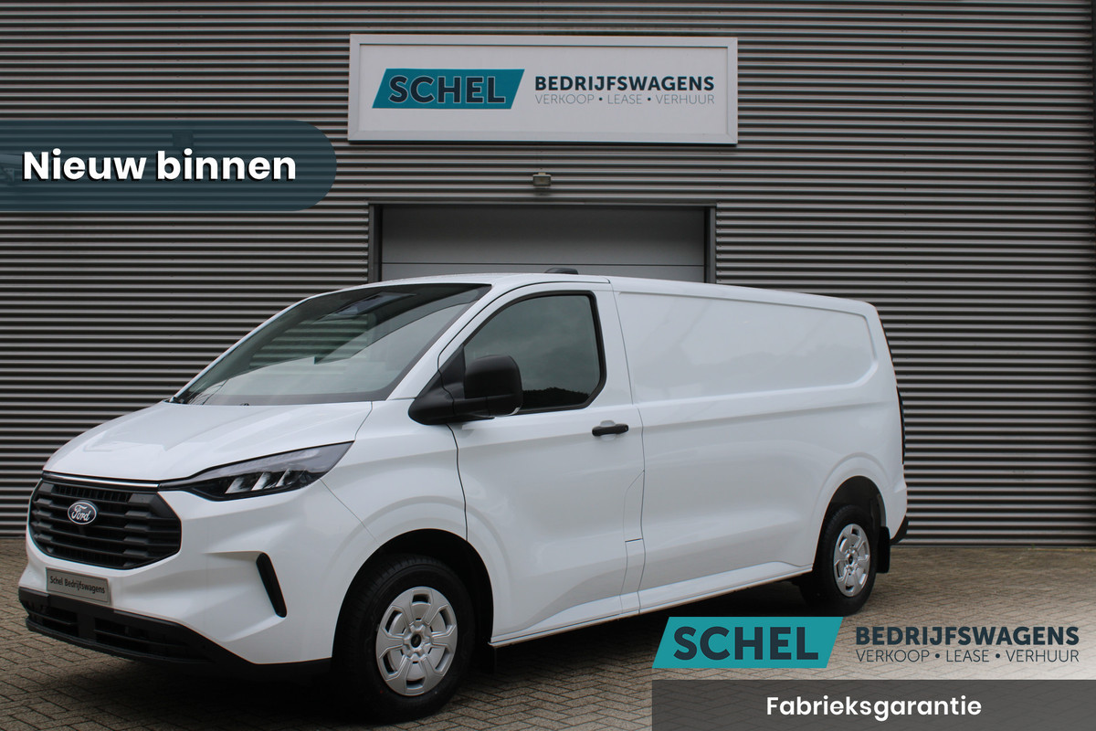 Ford Transit Custom 320 2.0 TDCI L2H1 Trend 136pk - Achterklep - Carplay - Android - LED koplampen - Stoelverwarming - 70l tank - Rijklaar