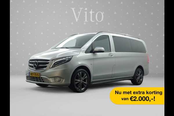 Mercedes-Benz Vito 116 CDI Lang Automaat AMG 164pk Night Edtion I Custom Leder I Navi I Xenon I Park Assist I Sidebars