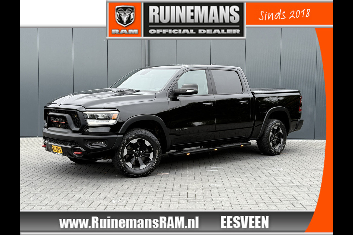 Dodge Ram 1500 5.7 V8 / REBEL / LUCHTVERING / 12" SCHERM / TREKHAAK 3.5T / PANO / GORILLA EXHAUST / TRAIN HORN / CAMERA / LPG / ECC / CRUI