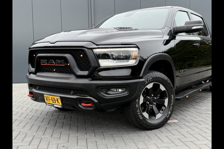 Dodge Ram 1500 5.7 V8 / REBEL / LUCHTVERING / 12" SCHERM / TREKHAAK 3.5T / PANO / GORILLA EXHAUST / TRAIN HORN / CAMERA / LPG / ECC / CRUI