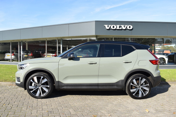 Volvo XC40 Recharge Twin Pro / Sage Green / 20" / Panoramadak / Elektrisch verstelbare voorstoelen /