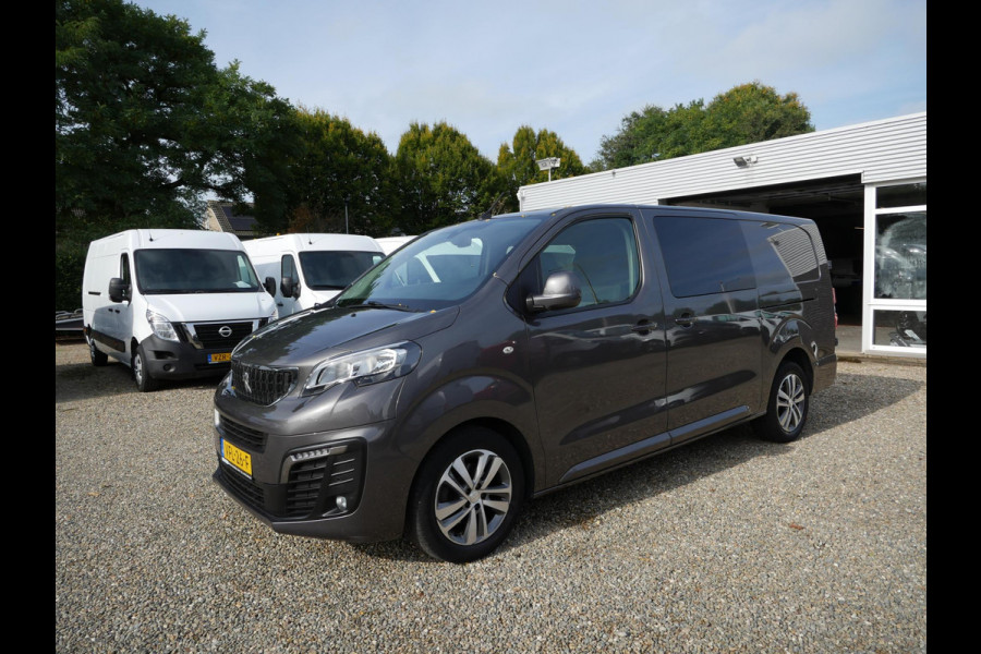 Peugeot Expert 2.0 BlueHDI 120PK, Dubbel Cabine, Airco, Automaat 2 x Schuifdeur