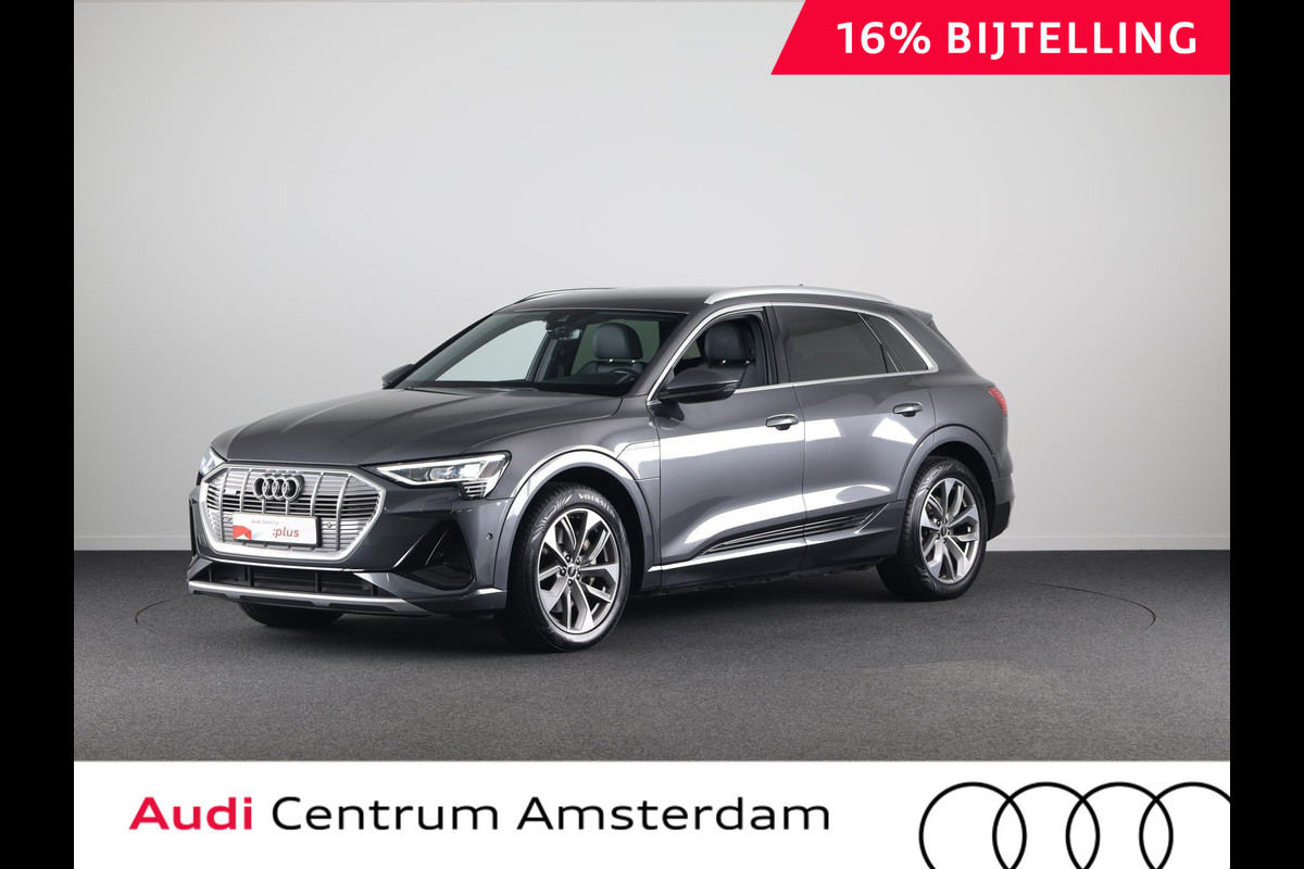 Audi e-tron 55 quattro S edition 95 kWh 408 pk | Navigatie | Achteruitrijcamera | Parkeersensoren (Park assist) | Stoelverwarming