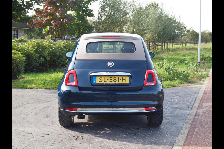 Fiat 500C 0.9 TwinAir Turbo Lounge | Cabrio | Automaat | Cruise Control | Bluetooth | Navi |