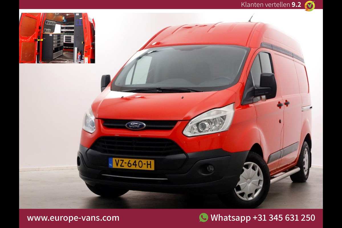 Ford Transit Custom 2.0 TDCI 130pk E6 L1H2 Trend Airco/Inrichting/2x Schuifdeur 09-2016