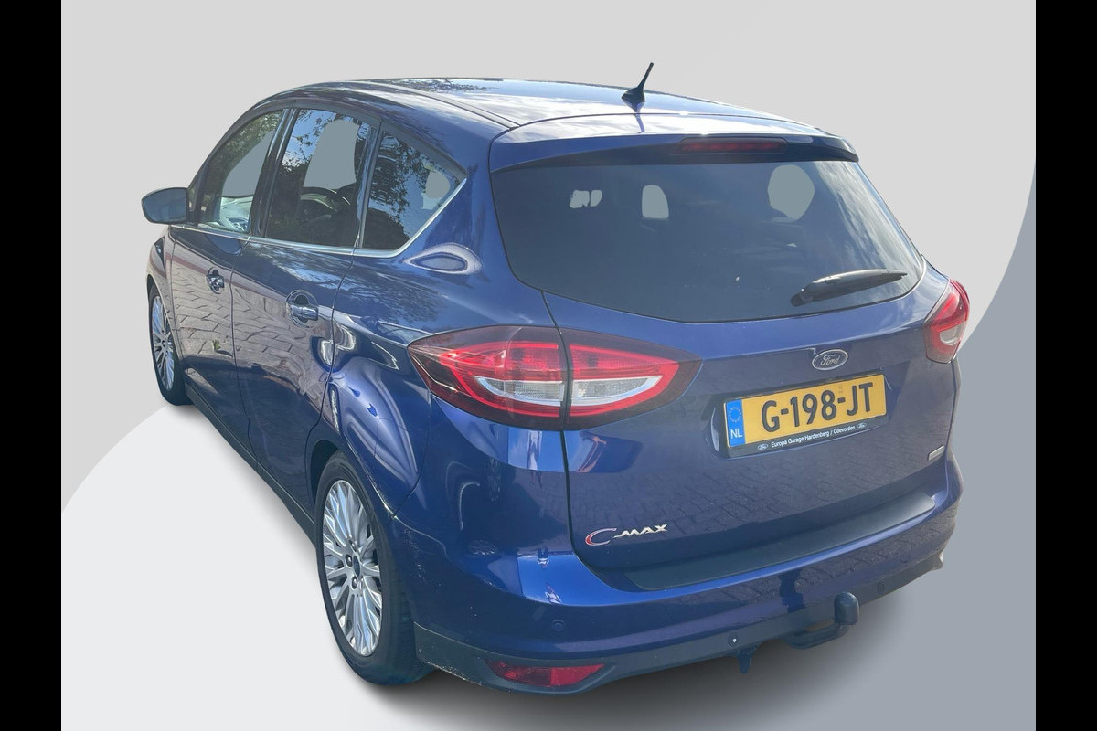 Ford C-MAX 1.5 Ecoboost Titanium 150pk Automaat | Trekhaak | Elek Achterklep | Stoelverwarming | Lederen Bekleding | Xenon Koplampen | Dealer onderhouden