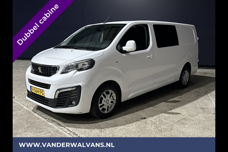 Peugeot Expert 2.0 BlueHDI 123pk L3H1 Dubbele Cabine Euro6 Airco | 6-Zits | Navigatie Cruisecontrol, Apple Carplay, Android Auto, Parkeersensoren