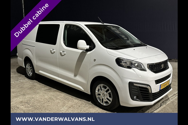 Peugeot Expert 2.0 BlueHDI 123pk L3H1 Dubbele Cabine Euro6 Airco | 6-Zits | Navigatie Cruisecontrol, Apple Carplay, Android Auto, Parkeersensoren