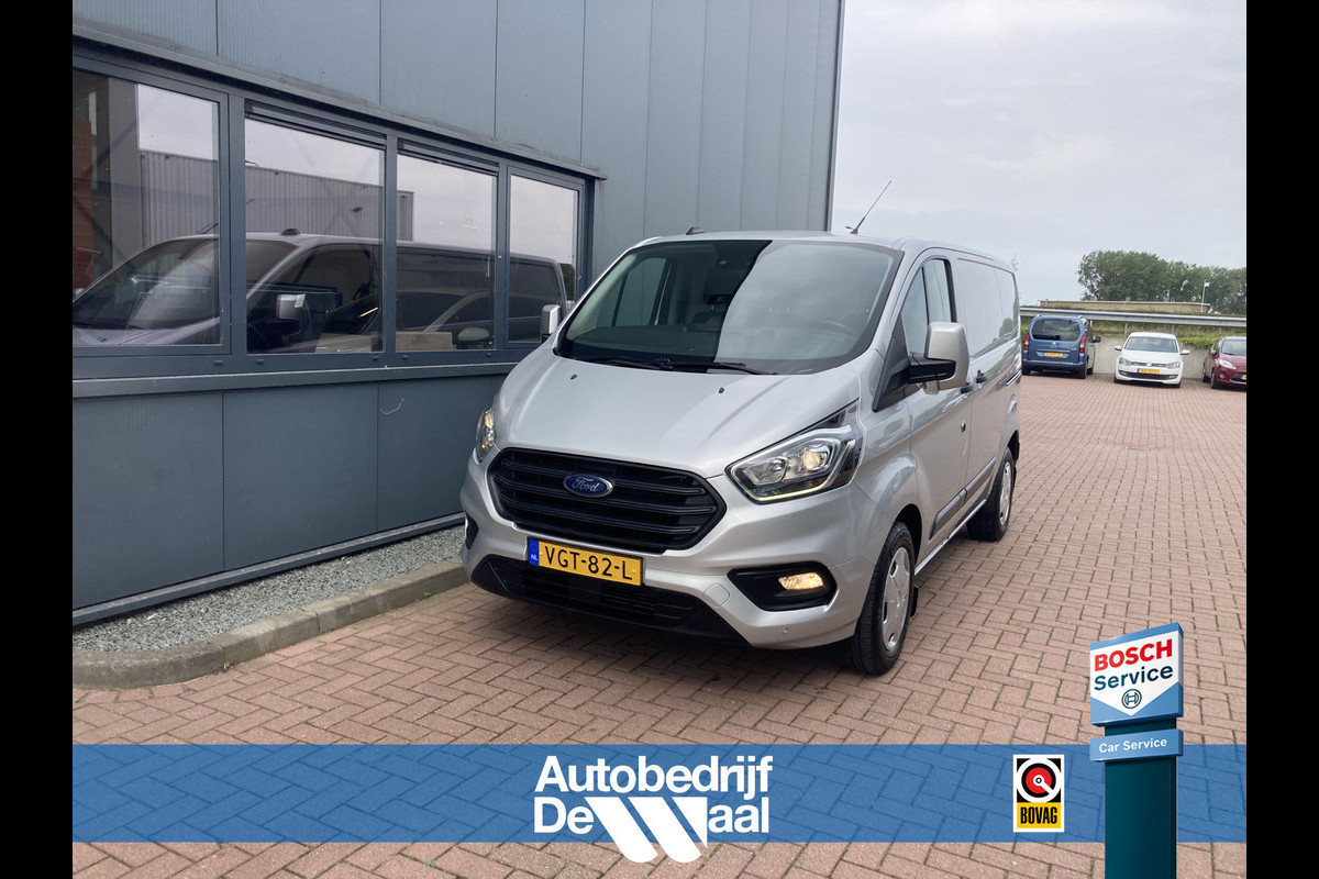 Ford Transit Custom 2.0 TDCi 130pk Automaat Trend L1H1 300 GB SCHUIFDEUR2X/TREKH./VOORRUITVERW./AIRCO/CRUISE/PDC