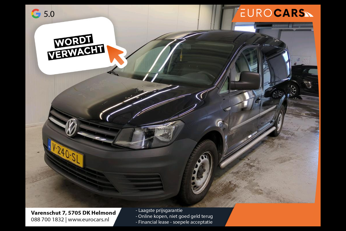 Volkswagen Caddy 2.0 TDI 75pk L2H1 Maxi Trendline Airco Sidebars Euro6 Radio Parkeersensoren Bluetooth