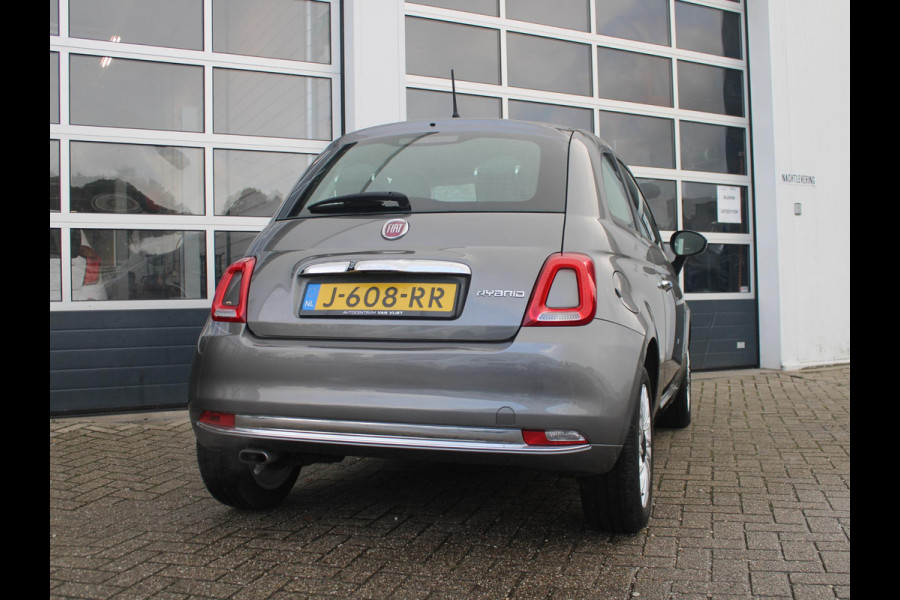 Fiat 500 Hybrid Lounge | Airco | Cruise | Apple Carplay | Leder Look | Ambiance Ivoor