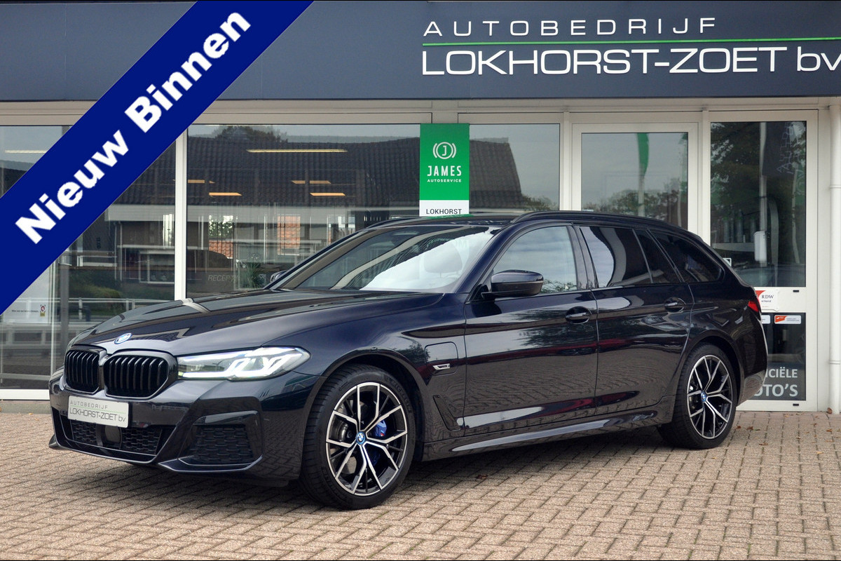 BMW 5 Serie Touring 530e High Executive M-Sport Hybride | Adaptive CC | Trekhaak | Zeer mooie staat!