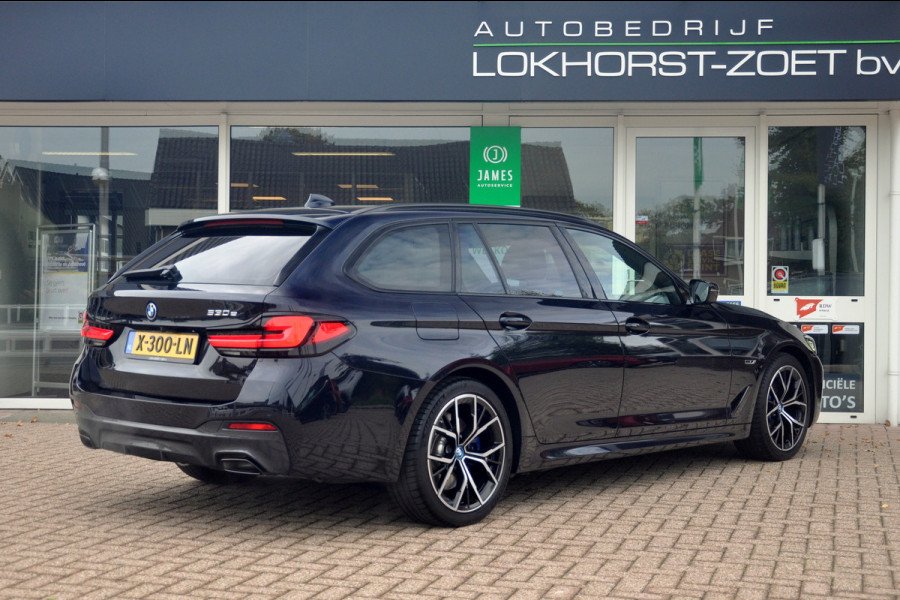 BMW 5 Serie Touring 530e High Executive M-Sport Hybride | Adaptive CC | Trekhaak | Zeer mooie staat!