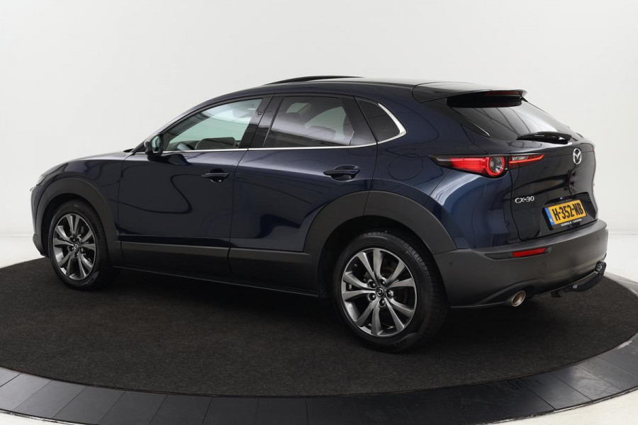 Mazda CX-30 2.0 SkyActiv-X Hybrid Luxury | Schuifdak | 360 Camera | Trekhaak | Leder | Carplay | Head-up | Stoelverwarming | Full LED