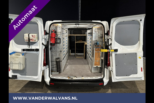 Ford Transit Custom 2.0 TDCI 170pk Automaat L2H1 inrichting Euro6 Airco | 2x Zijdeur | Navigatie Apple Carplay, Android Auto, Cruisecontrol, Parkeersensoren, Stoelverwarming, Verwarmde voorruit, LED, Bijrijdersbank