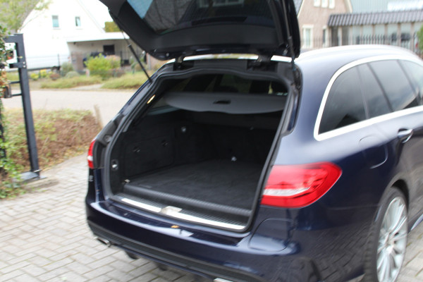 Mercedes-Benz C-Klasse Estate 350 e 210PK Hybride Business Solution AMG ✓panoramadak ✓zwart leder ✓camera