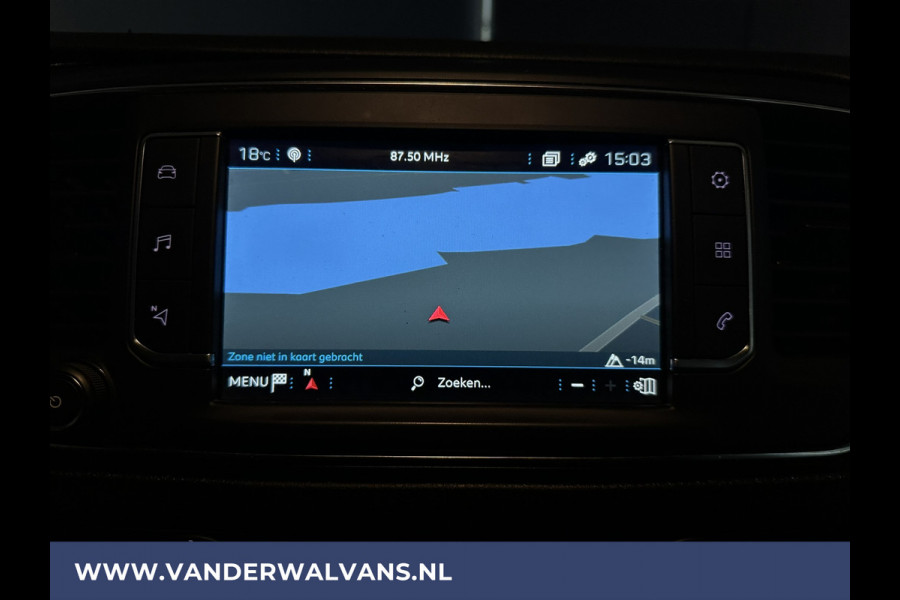 Peugeot Expert 2.0 BlueHDI 123pk L2H1 Euro6 Airco | Imperiaal | Navigatie | Camera | 2500kg Trekhaak Apple Carplay, Android Auto, Cruisecontrol, Parkeersensoren, Bijrijdersbank