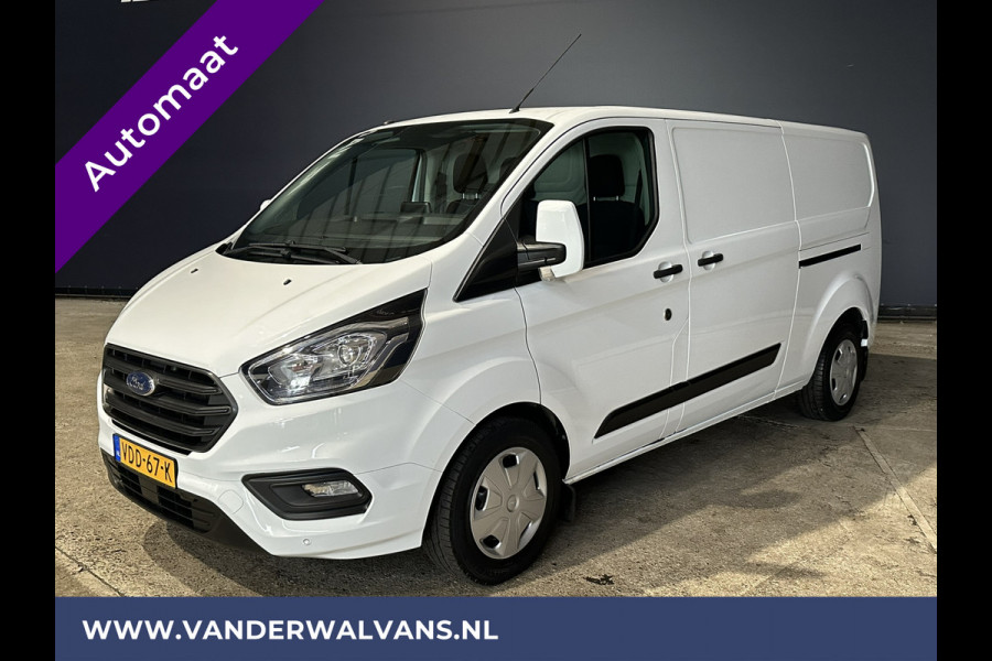 Ford Transit Custom 2.0 TDCI 170pk Automaat L2H1 inrichting Euro6 Airco | 2x Zijdeur | Navigatie Apple Carplay, Android Auto, Cruisecontrol, Parkeersensoren, Stoelverwarming, Verwarmde voorruit, LED, Bijrijdersbank