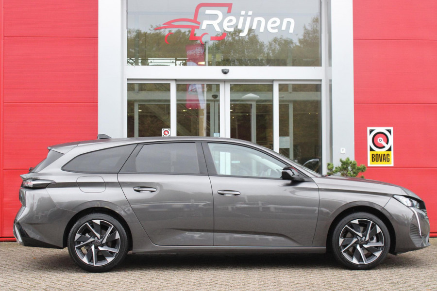 Peugeot 308 SW 1.2 130PK AUTOMAAT ALLURE PACK BUSINESS | NAVIGATIE | DRAADLOZE APPLE CARPLAY/ANDROID AUTO | KEYLESS ENTRY/START | DAB+ RADIO | LICHTMETALEN VELGEN 17" | ADAPTIVE CRUISE CONTROL | ACHTERUITRIJ CAMERA | CLIMATE CONTROL | PARKEERSENSOREN VOOR EN ACHTER | LED KOPLAMPEN |