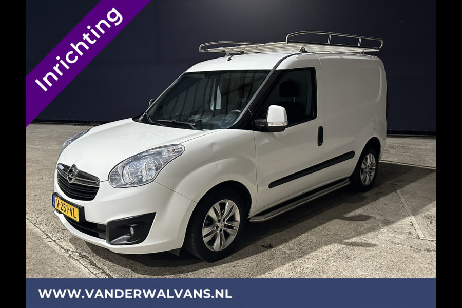 Opel Combo 1.3 CDTi 96pk L1H1 inrichting Euro6 Airco | Imperiaal | Trekhaak | Navigatie | Cruisecontrol Sidebars, Parkeersensoren