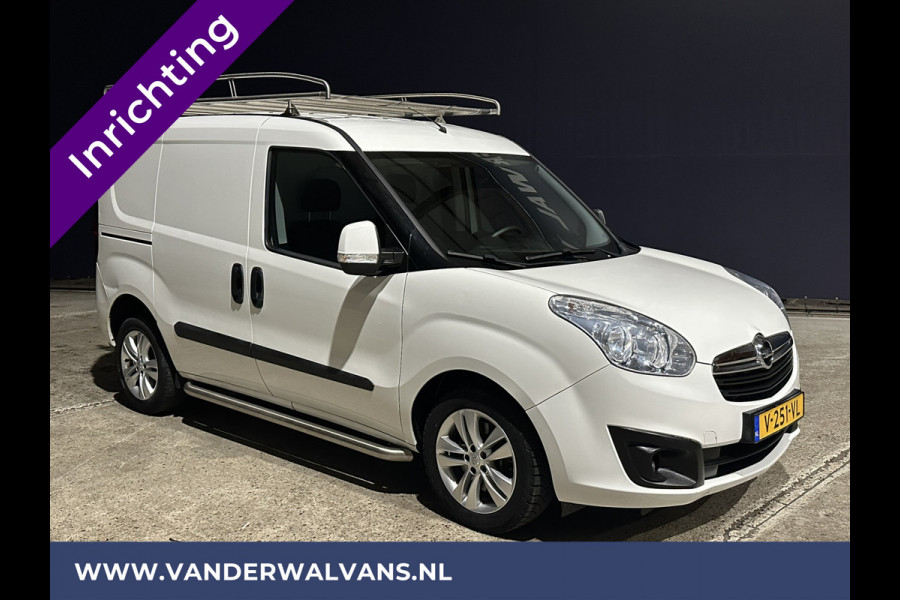 Opel Combo 1.3 CDTi 96pk L1H1 inrichting Euro6 Airco | Imperiaal | Trekhaak | Navigatie | Cruisecontrol Sidebars, Parkeersensoren