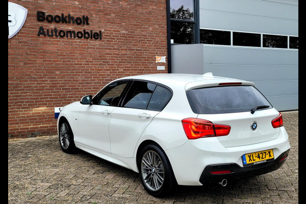 BMW 1-serie 118i M-sport (€ 18.874,- ex BTW), LED, HIFI, Leder (NL-auto met NAP)