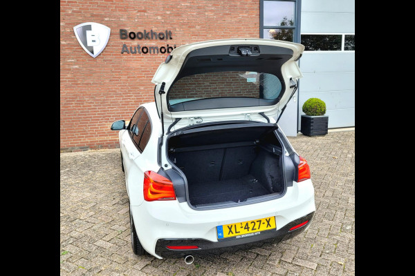 BMW 1-serie 118i M-sport (€ 18.874,- ex BTW), LED, HIFI, Leder (NL-auto met NAP)