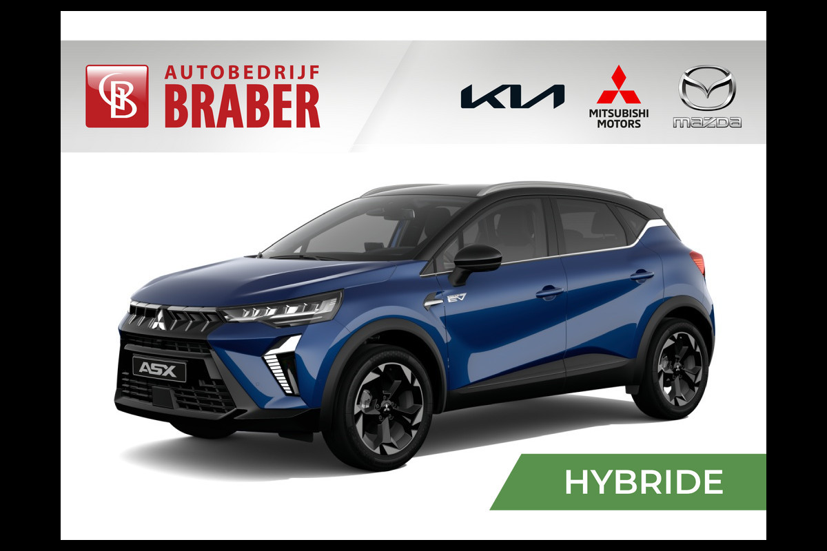 Mitsubishi ASX 1.6 HEV AT First Edition | Nieuw | Direct Leverbaar | 8 Jaar Garantie | Private Lease vanaf €489,- per maand |