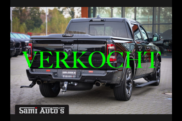 Dodge Ram 1500 LIMITED NIGHT EDITION | 402PK V8 HEMI | BOM VOL | MWK KLEP | HUD | GRIJS KENTEKEN | 5 PERSOONS |