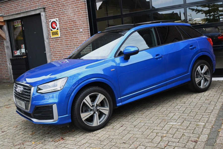 Audi Q2 1.4 TFSI CoD Sport S-LINE Pano Virtual Trekhaak Carplay '17