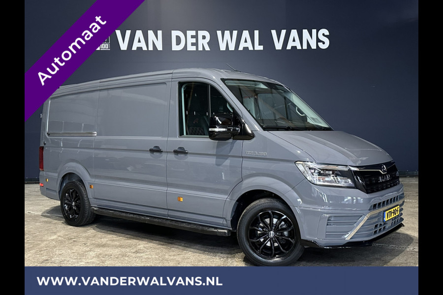 MAN TGE 35 2.0 TDI 177pk Automaat L3H2 (Oude L2H1) Fabrieksgarantie Euro6 Airco | Bumper KIT | LED | Spoiler | Leder Camera, 3000kg Trekhaak, navigatie, adaptieve cruisecontrol, sidebars, lichtmetalen velgen