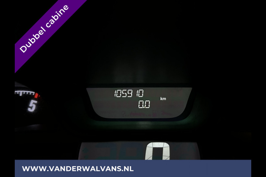 Opel Vivaro 1.6 CDTI 126pk L2H1 Dubbele Cabine Euro6 Airco | Navigatie | Camera | 5-Zits | cruisecontrol, parkeersensoren, trekhaak