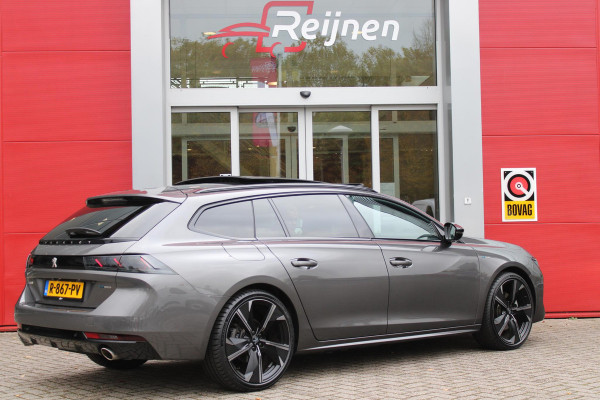 Peugeot 508 SW 1.6 HYbrid 225PK AUTOMAAT GT PACK BUSINESS | PANORAMA SCHUIF / KANTELDAK | FOCAL AUDIO SYSTEM | NAVIGATIE 10" TOUCHSCREEN | 360° CAMERA | DODEHOEK BEWAKING | ELEKTRISCHE STOEL VERSTELLING MET GEHEUGEN | LEDEREN BEKLEDING | STOEL VERWARMING | STOELEN MET MASSAGE FUNCTIE |KEYLESS ENTRY/START | ADAPTIVE CRUISE CONTROL | CLIMATE CONTROL | FULL LED KOPLAMPEN | 20" LICHTMETALEN VELGEN | ELEKTRISCHE ACHTERKLEP | APPLE CARPLAY/ANDROID AUTO | ADAPTIVE DEMPING SYSTEM |