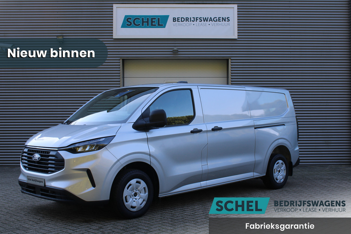 Ford Transit Custom 320 2.0 TDCI L2H1 Trend 136pk - 2x Schuifdeur - Achterklep - Carplay - Android - LED koplampen - Stoelverwarming - 70l tank - Ri