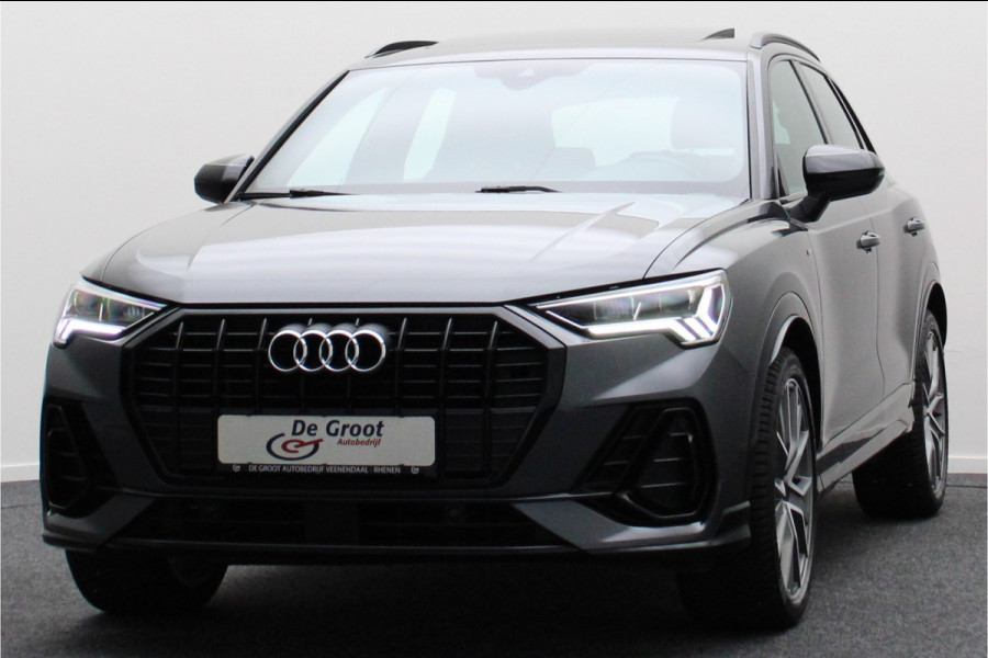 Audi Q3 45 TFSI quattro S Line Panoramadak, Camera, Apple Carplay, Cruise, LED, PDC, 20''