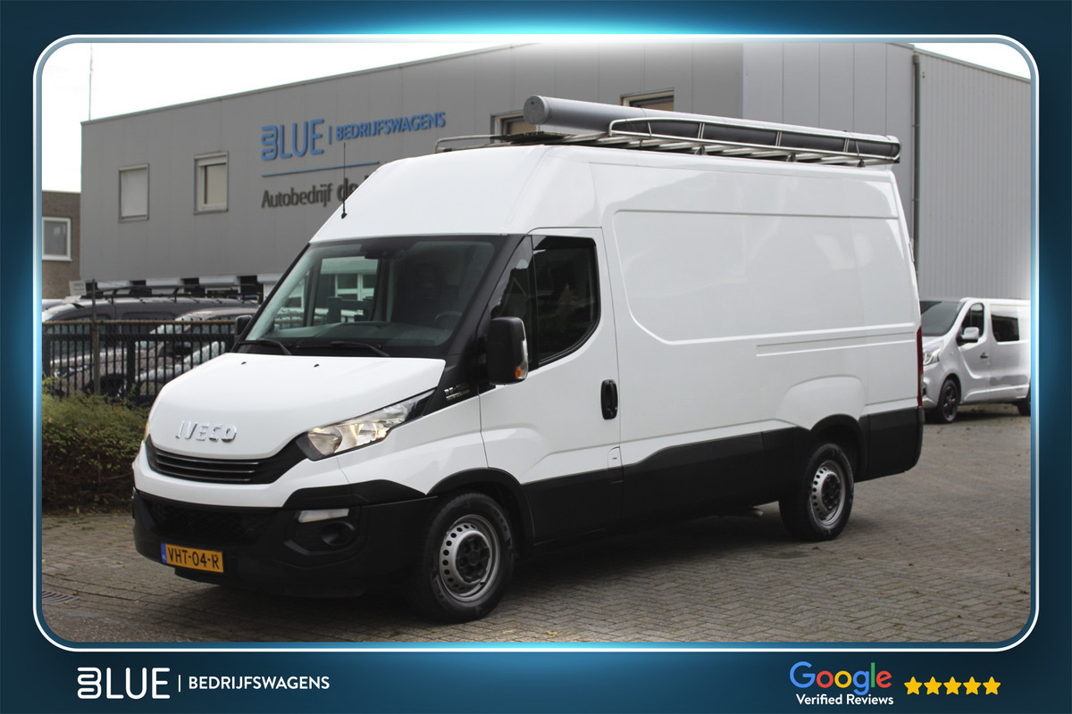 Iveco Daily 35S16V L2H2 Euro6 Himatic Automaat ✓3-zits ✓imperiaal ✓3500KG trekhaak ✓airco